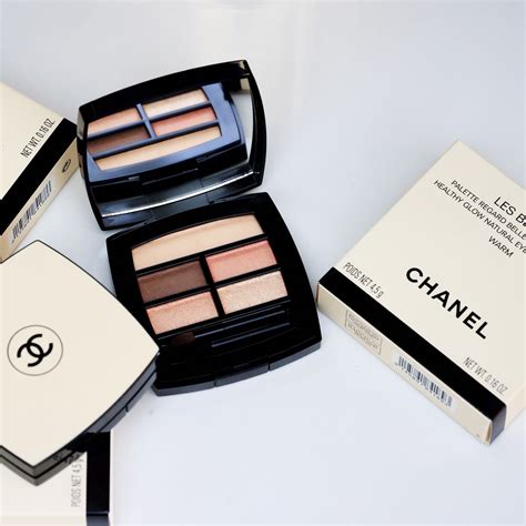 chanel les beiges eyeshadow warm|Chanel Les Beiges eyeshadow palette.